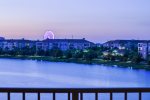 Enjoy the Lake view from your balcony and watch the Orlando Eye lighted at night.